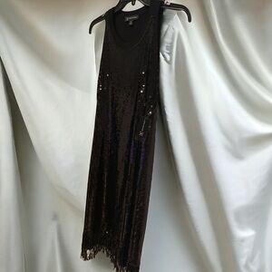 I.N.C. Black sequin cocktail dress